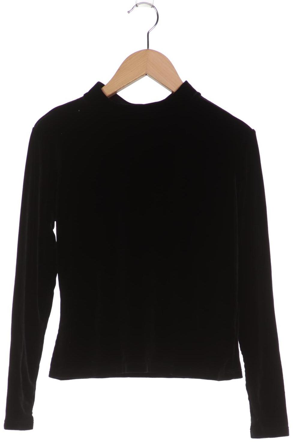 

Monki Damen Langarmshirt, schwarz, Gr. 36