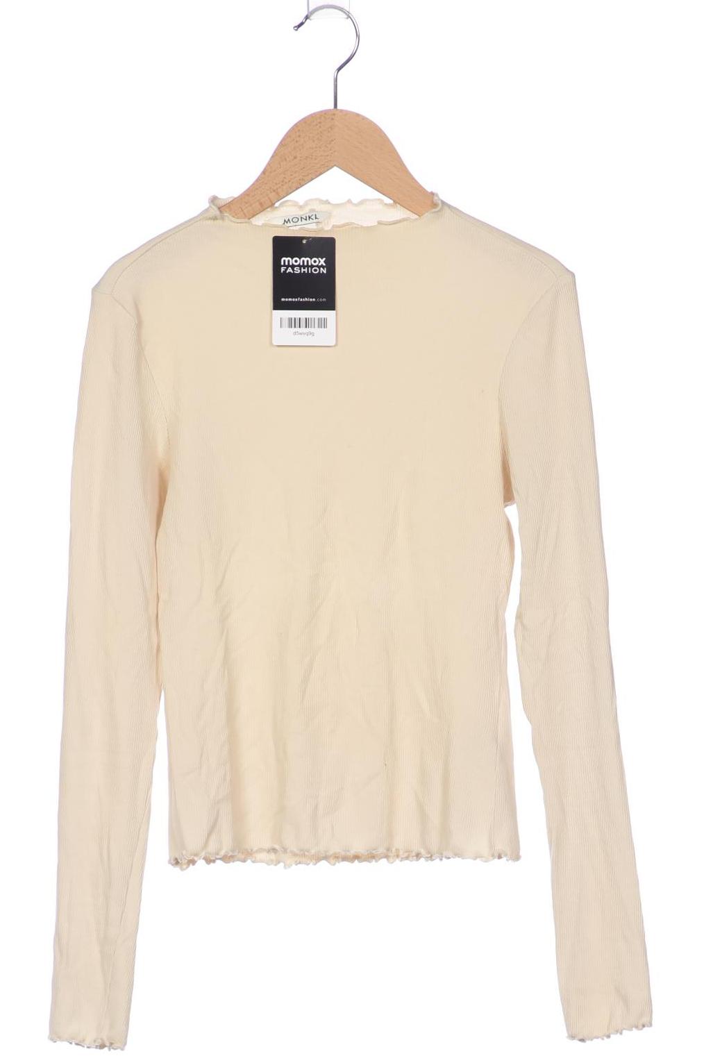 

Monki Damen Langarmshirt, beige, Gr. 36