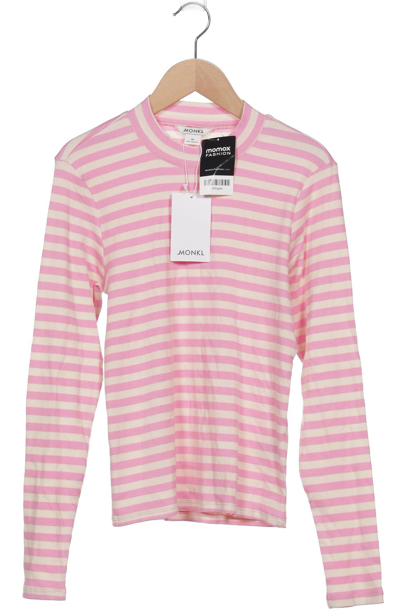 

Monki Damen Langarmshirt, pink, Gr. 38