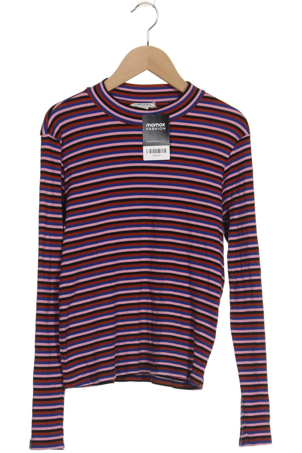 

Monki Damen Langarmshirt, mehrfarbig, Gr. 38