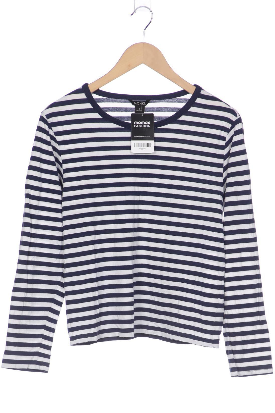 

MONKI Damen Langarmshirt, weiß