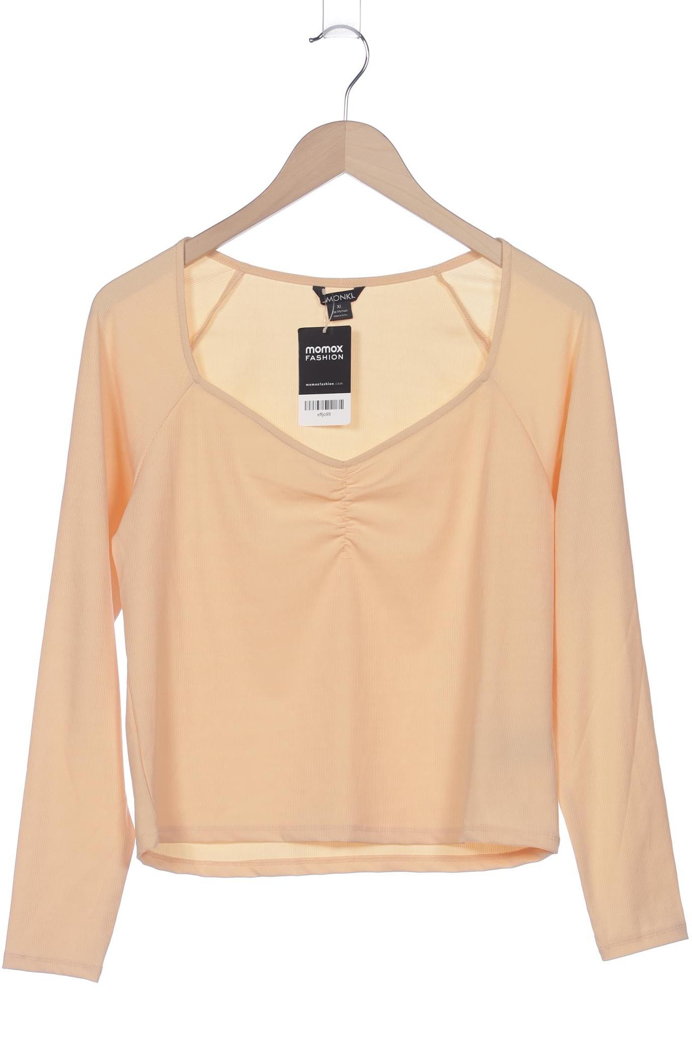 

Monki Damen Langarmshirt, orange, Gr. 44