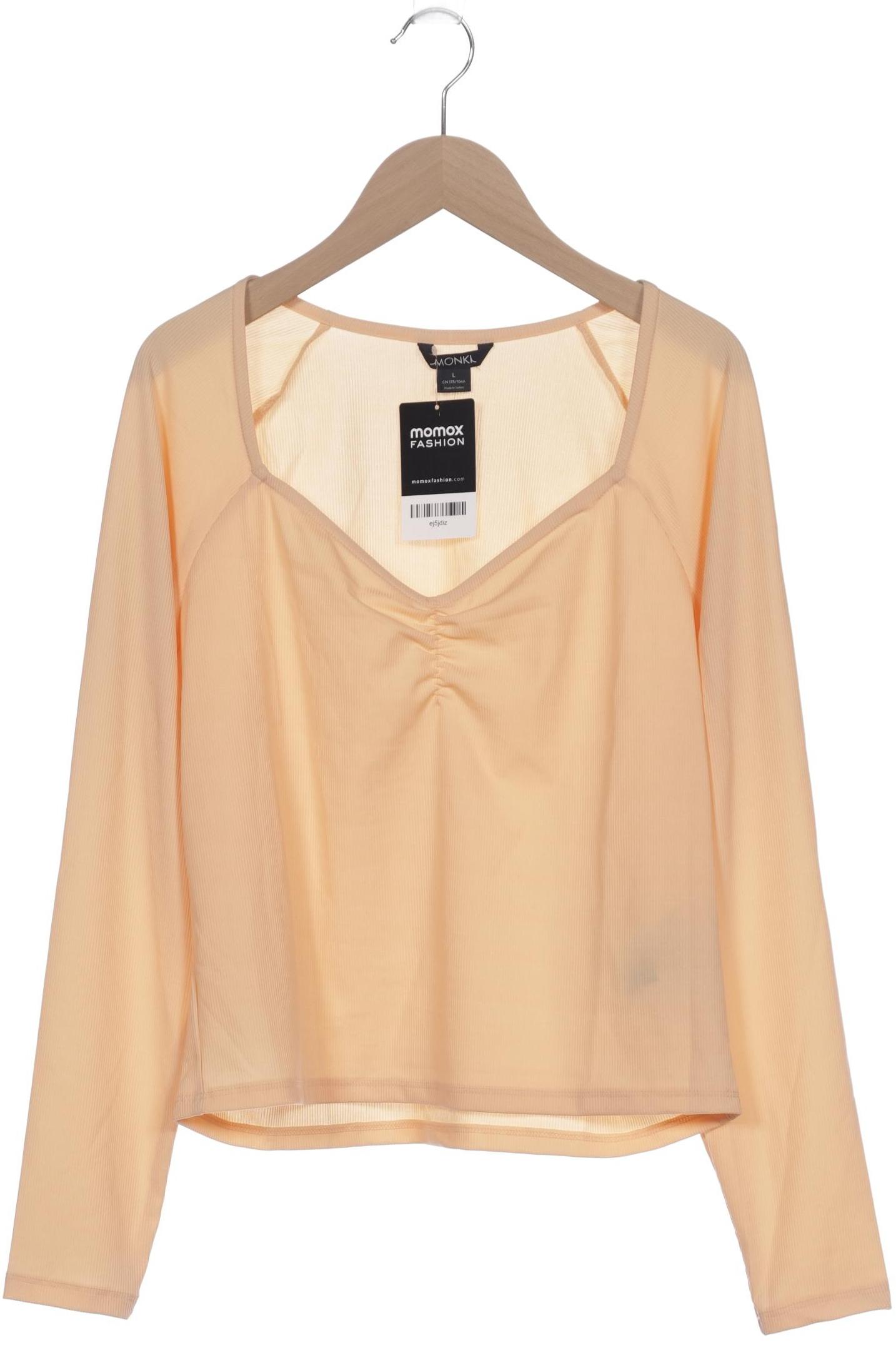 

Monki Damen Langarmshirt, orange, Gr. 42