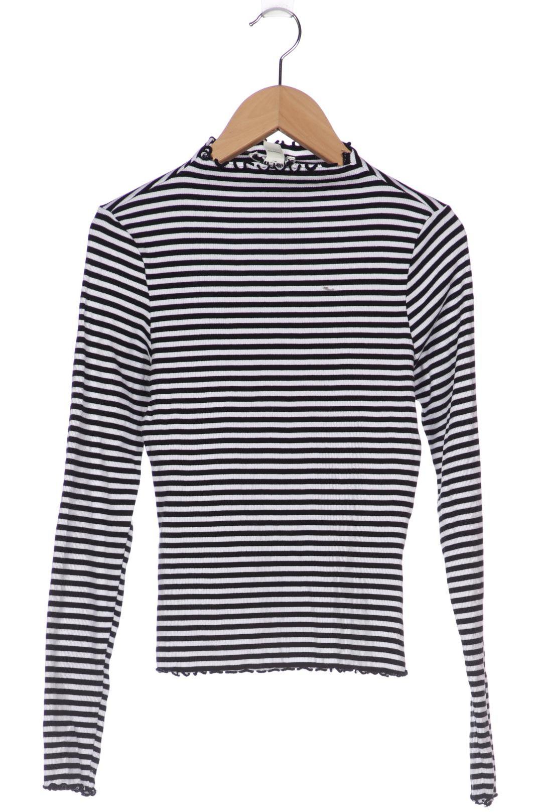 

Monki Damen Langarmshirt, schwarz, Gr. 38