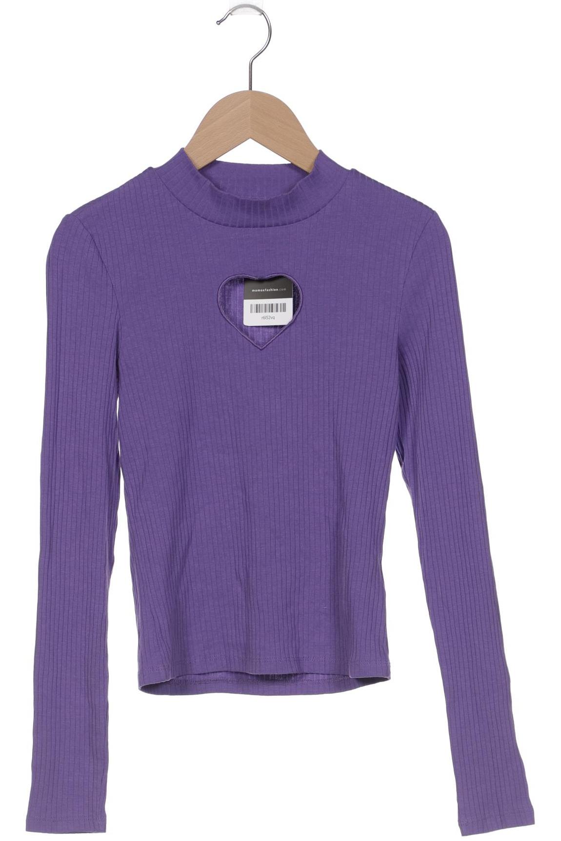 

Monki Damen Langarmshirt, flieder, Gr. 34