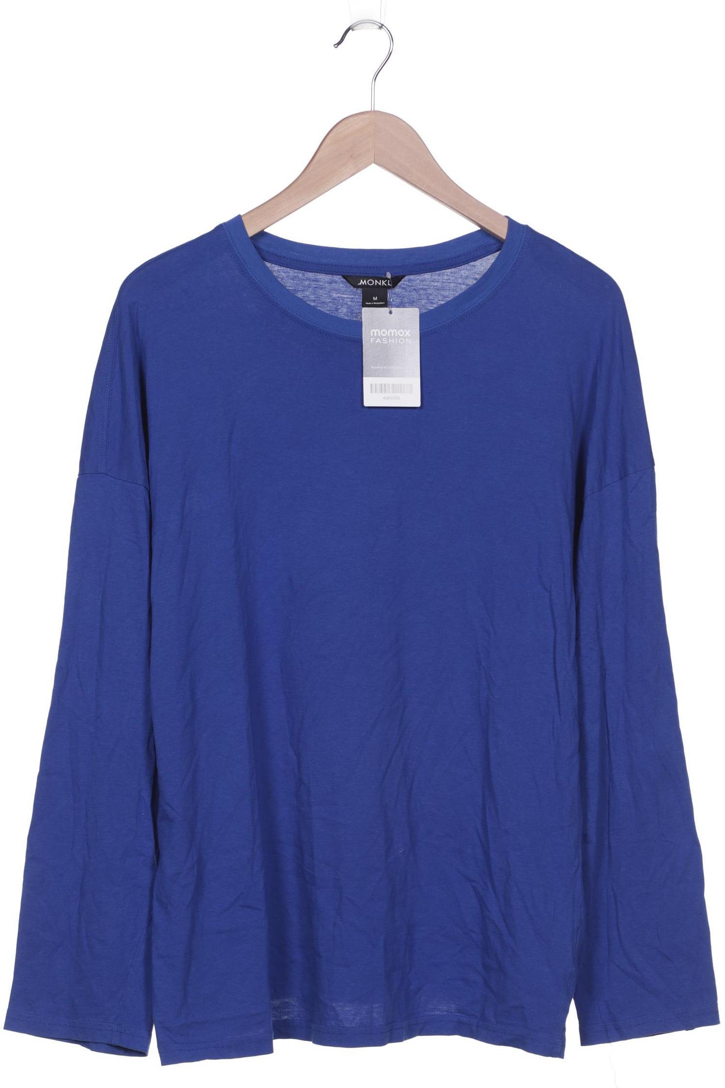 

MONKI Damen Langarmshirt, blau