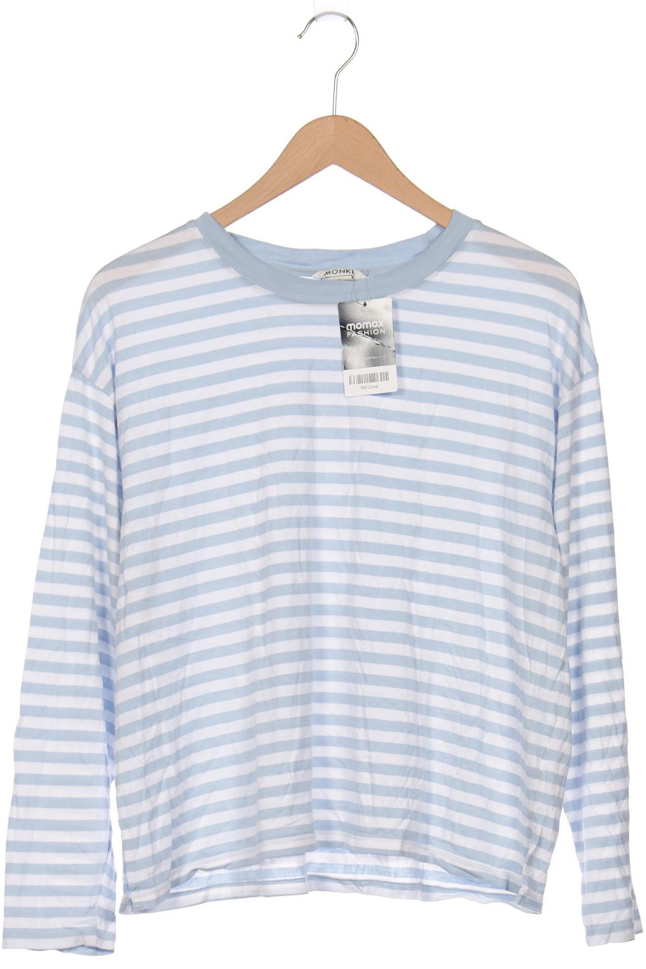 

MONKI Damen Langarmshirt, hellblau