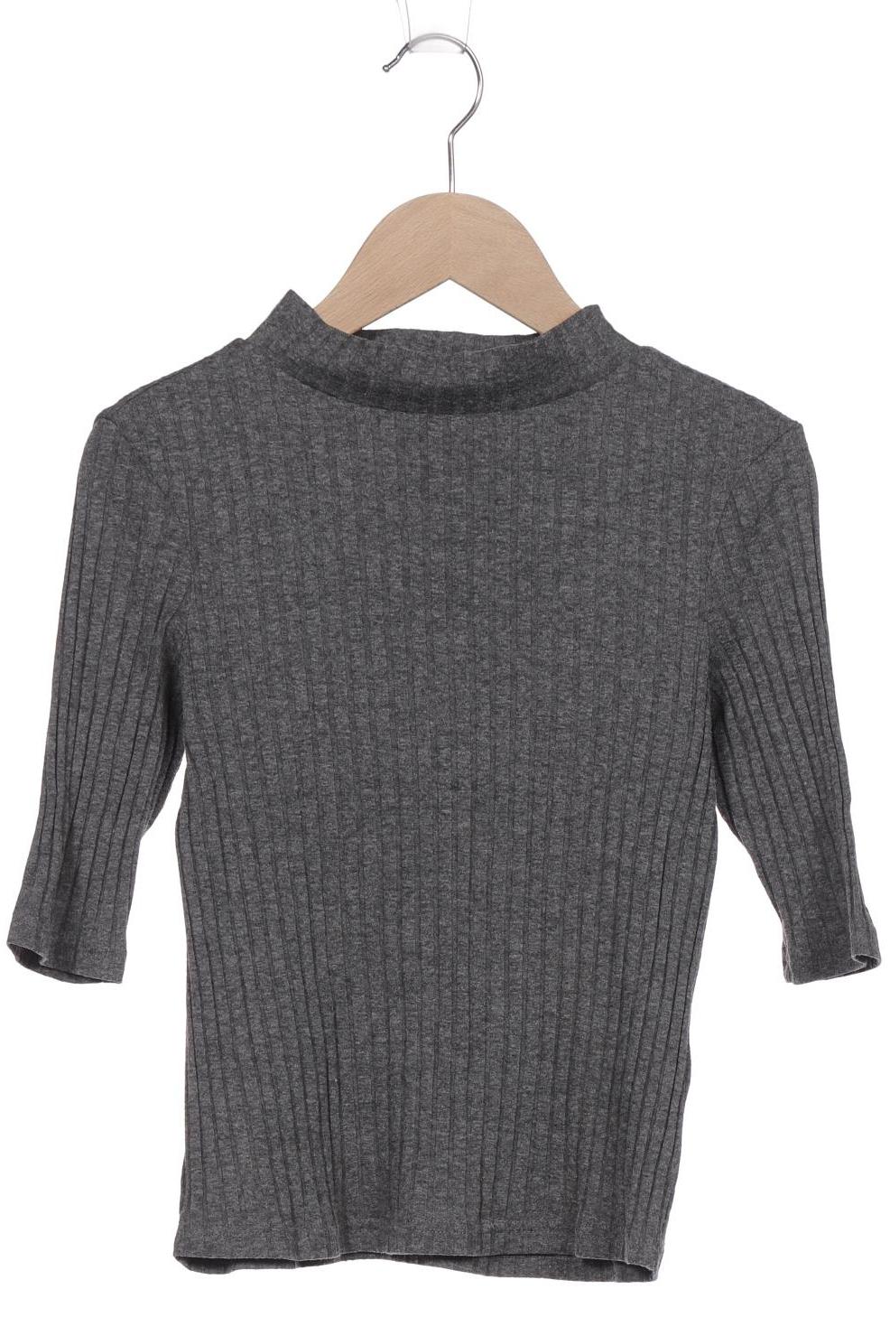 

Monki Damen Langarmshirt, grau, Gr. 34