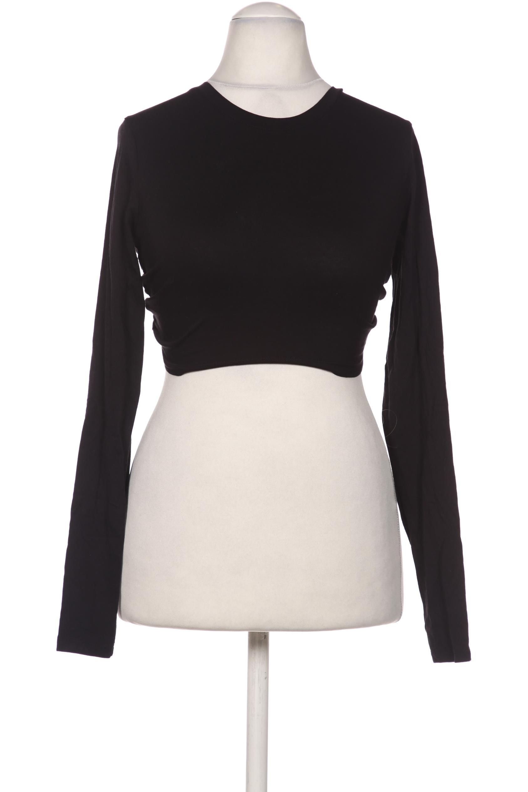 

Monki Damen Langarmshirt, schwarz, Gr. 38