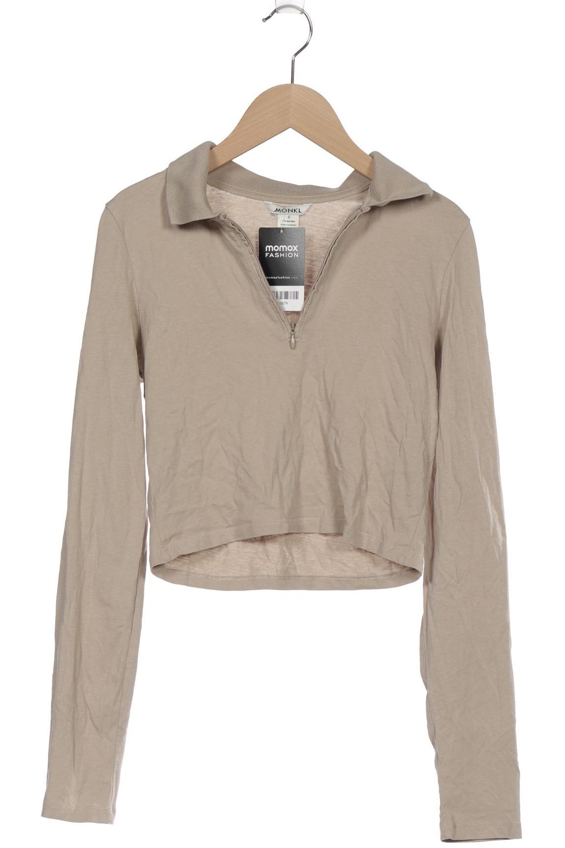 

MONKI Damen Langarmshirt, beige