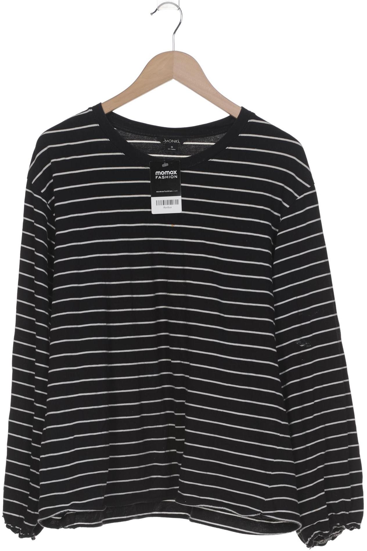 

Monki Damen Langarmshirt, schwarz, Gr. 38