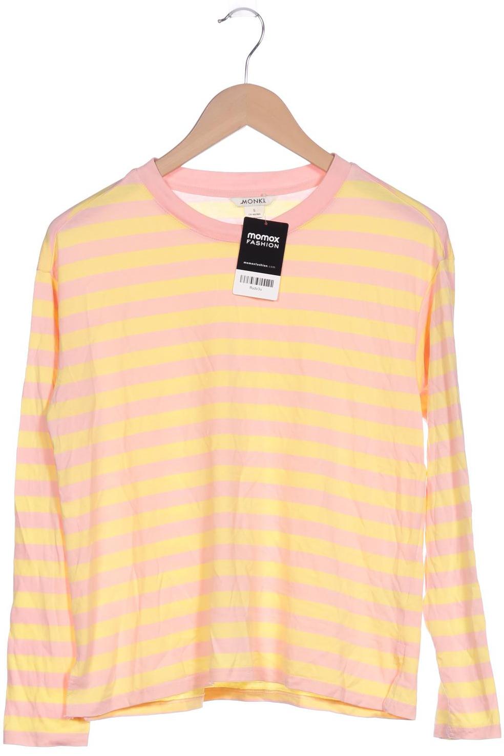 

Monki Damen Langarmshirt, pink, Gr. 36