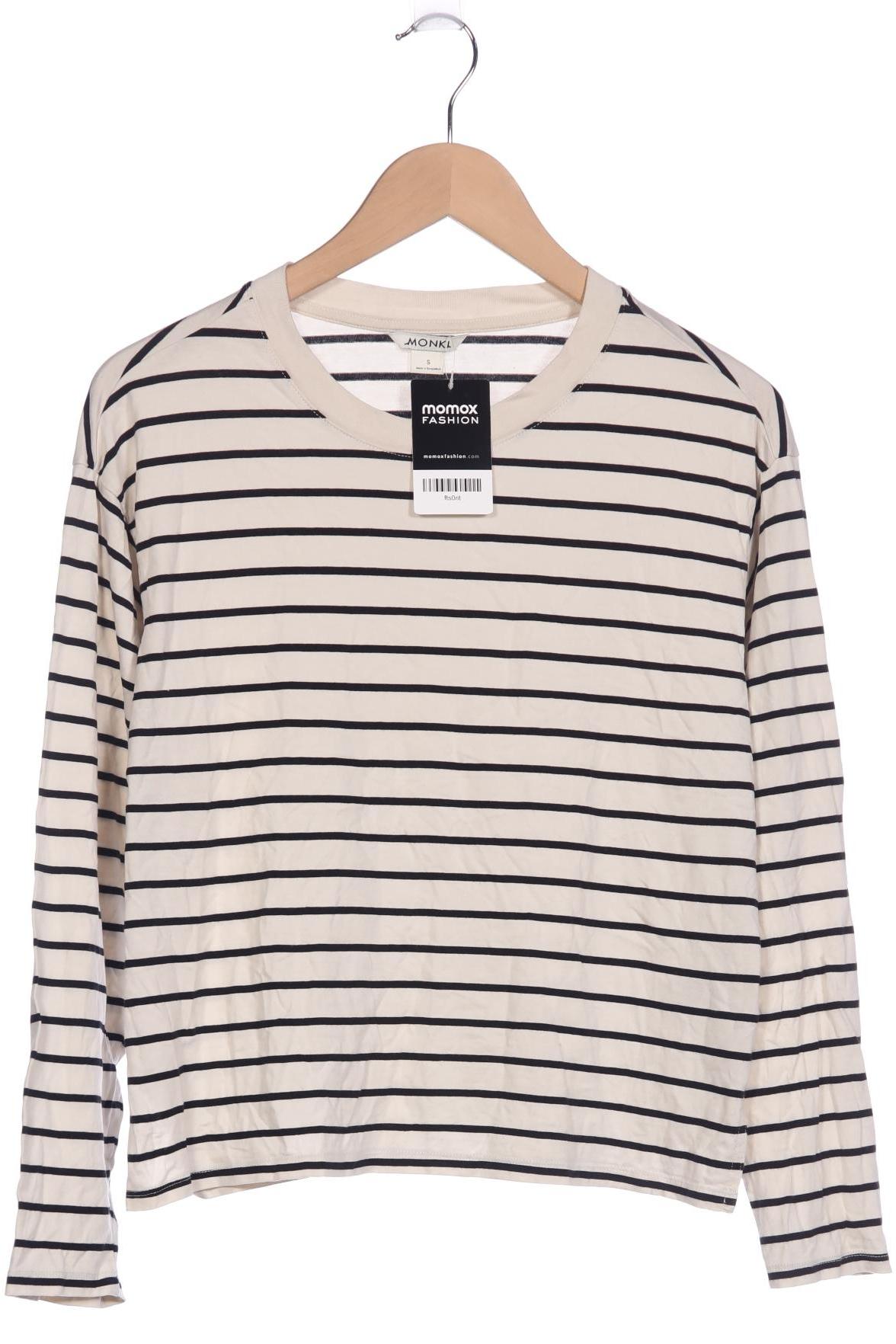 

Monki Damen Langarmshirt, cremeweiß, Gr. 36
