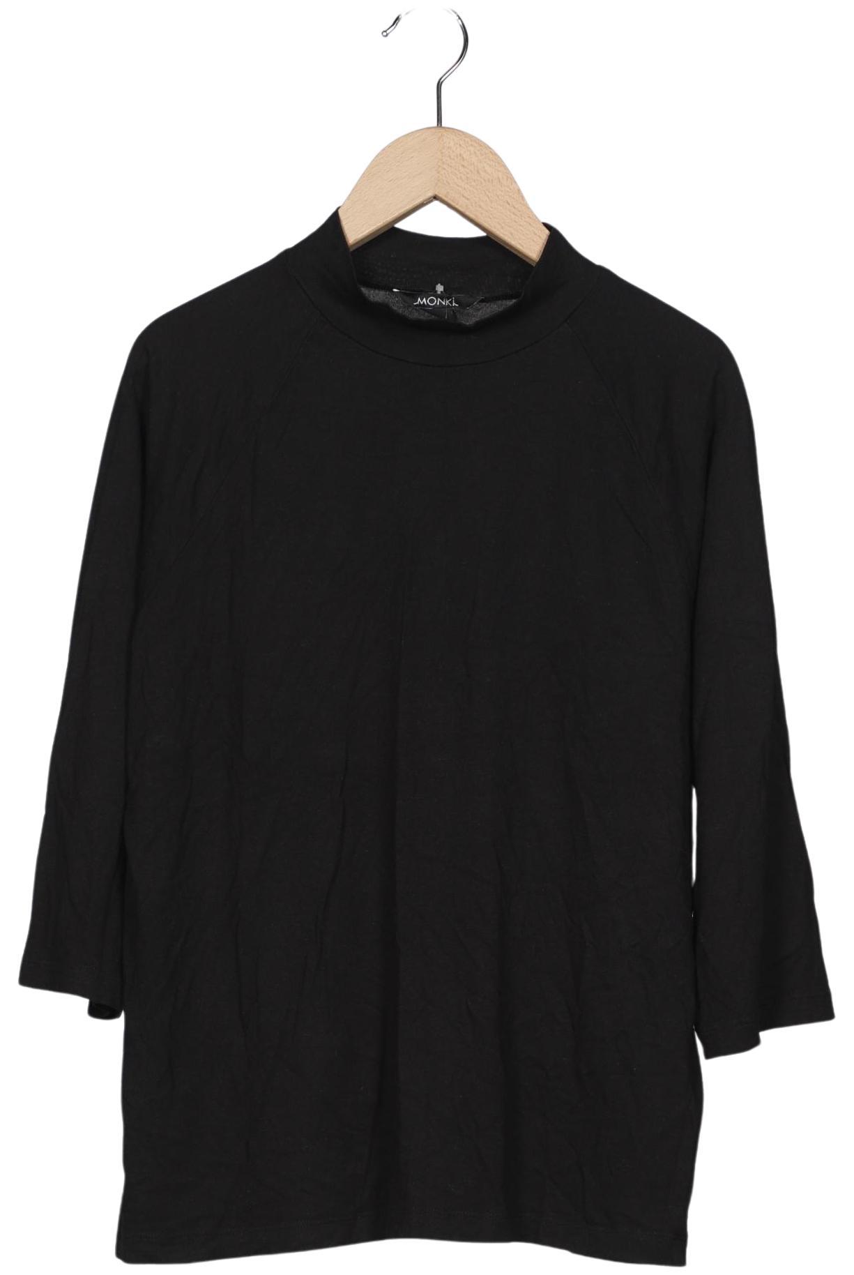 

Monki Damen Langarmshirt, schwarz, Gr. 38
