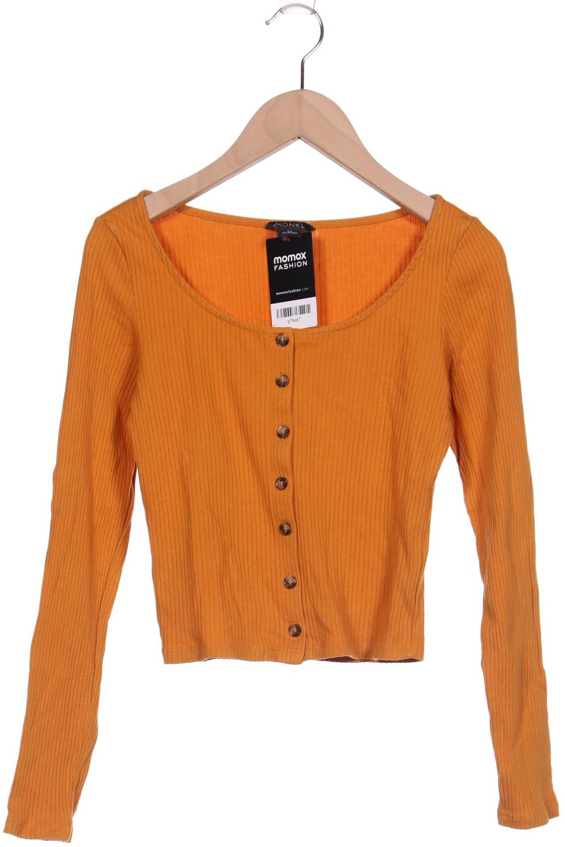 

MONKI Damen Langarmshirt, orange