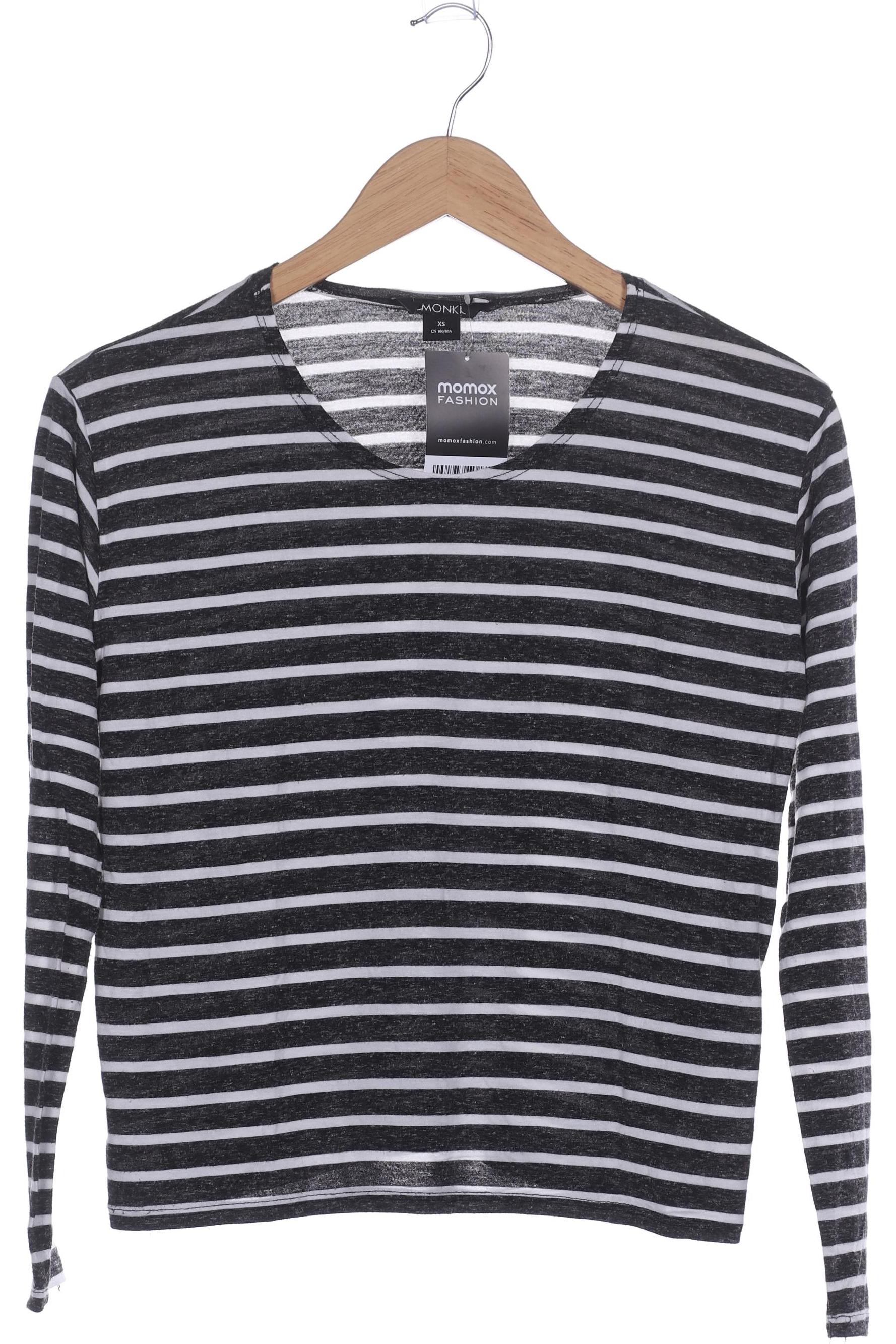 

MONKI Damen Langarmshirt, schwarz