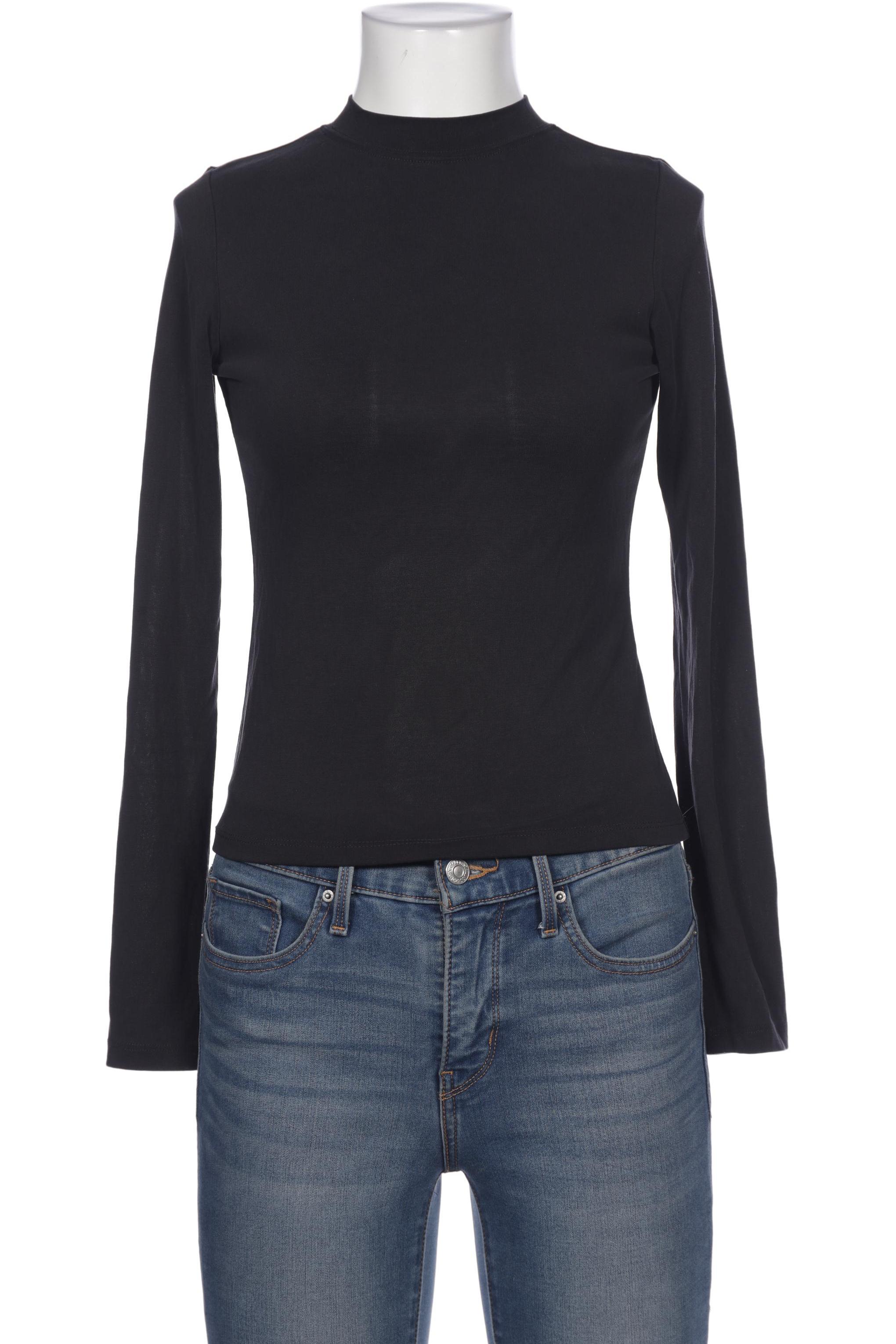 

Monki Damen Langarmshirt, grau, Gr. 34