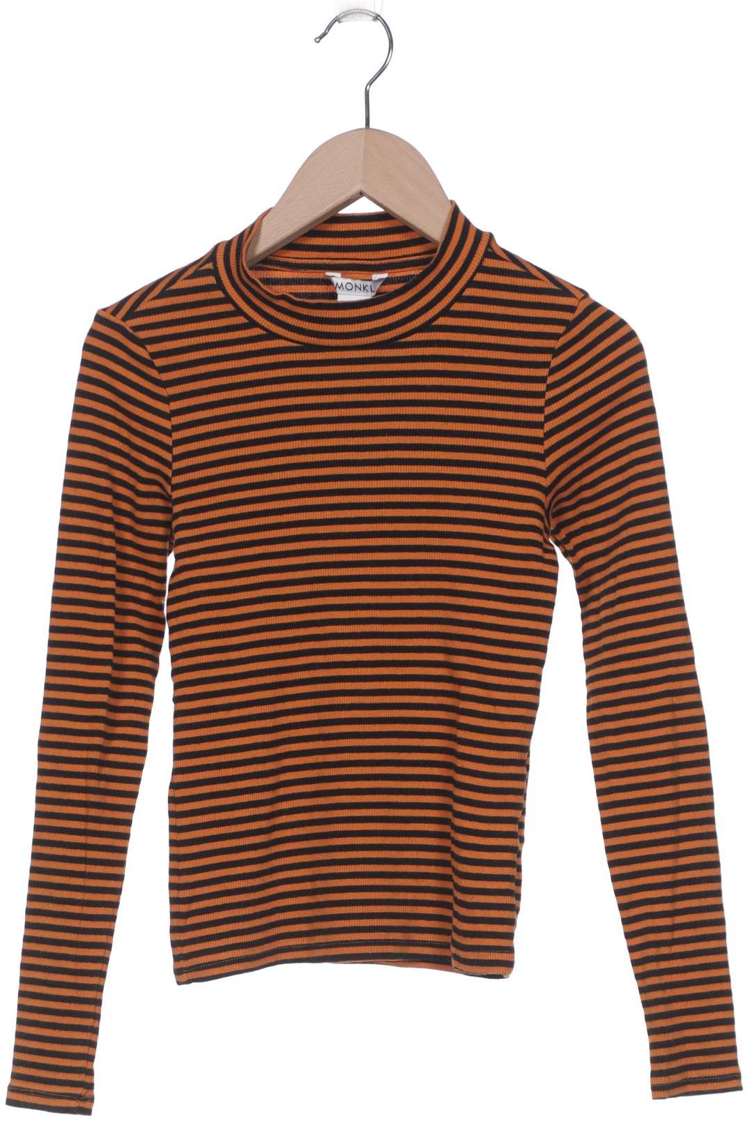 

MONKI Damen Langarmshirt, orange
