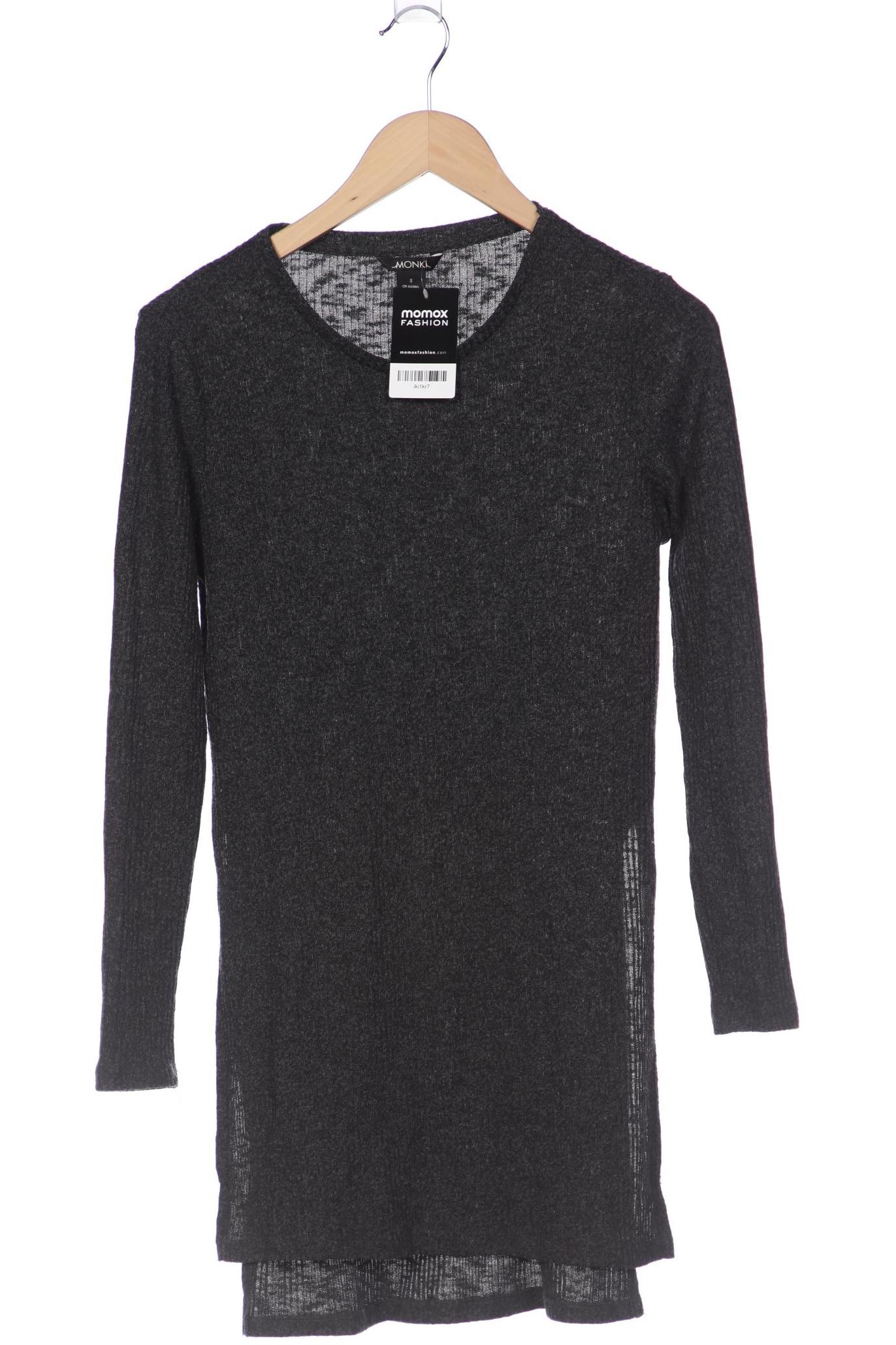 

MONKI Damen Langarmshirt, grau