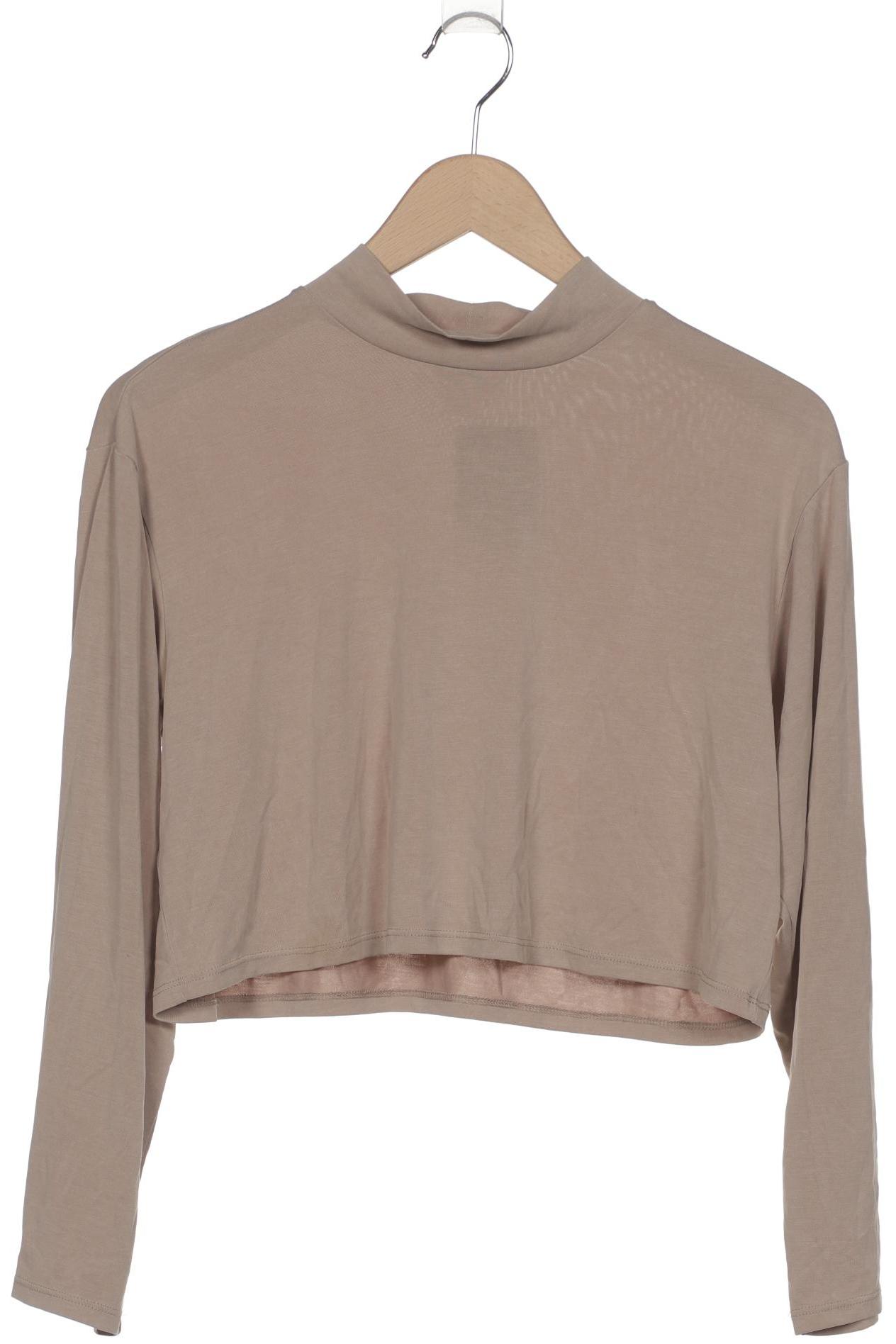 

Monki Damen Langarmshirt, beige, Gr. 36