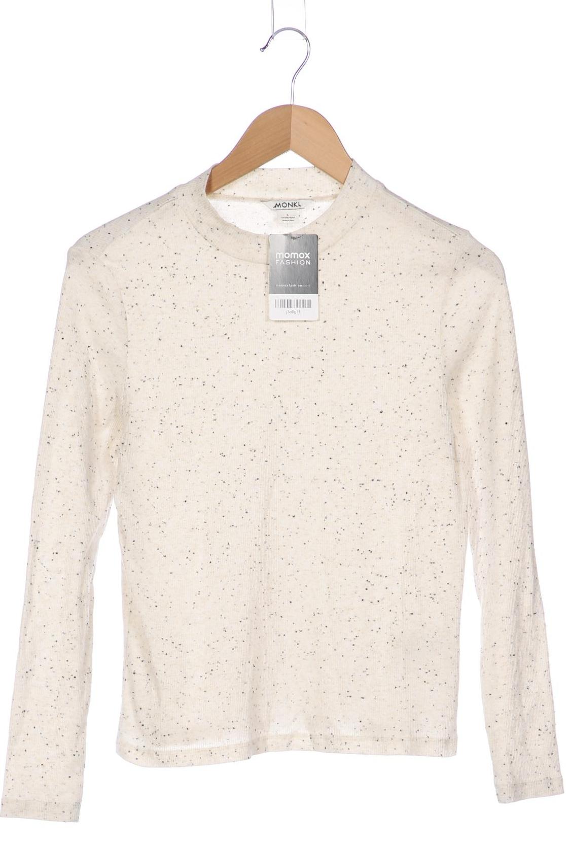 

Monki Damen Langarmshirt, beige, Gr. 42