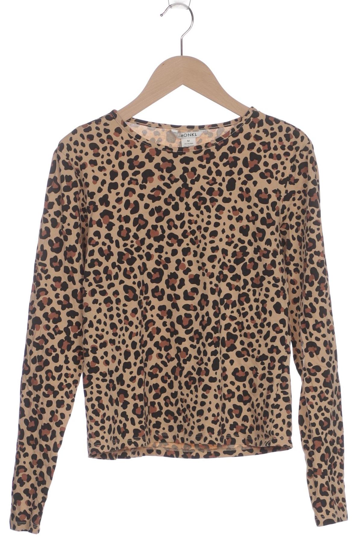 

Monki Damen Langarmshirt, beige, Gr. 38
