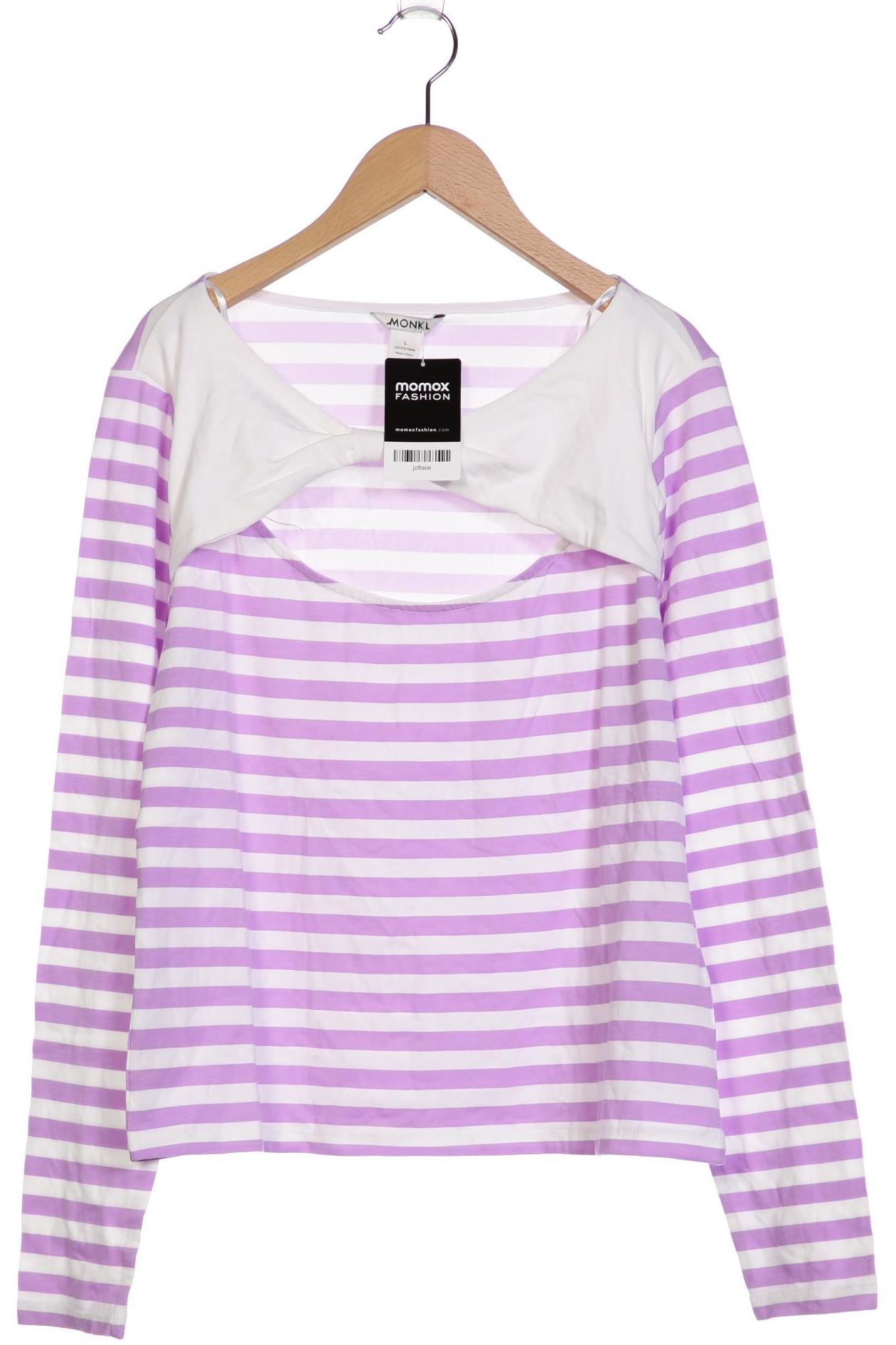 

Monki Damen Langarmshirt, flieder, Gr. 42