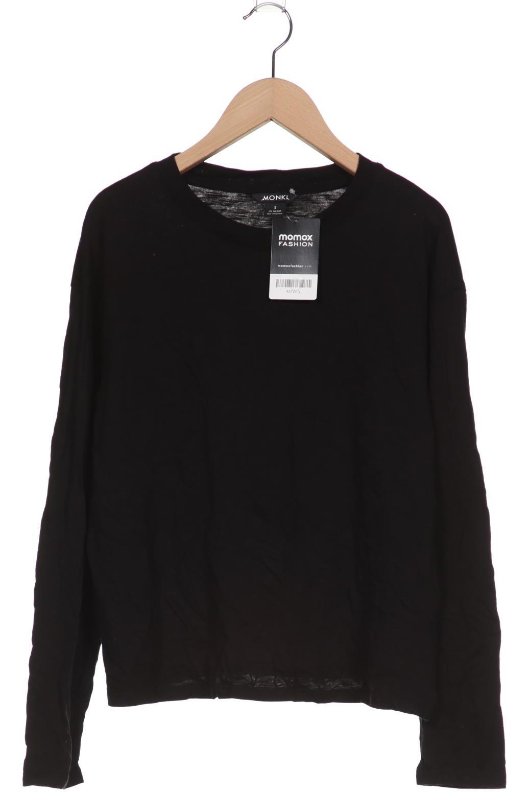 

MONKI Damen Langarmshirt, schwarz