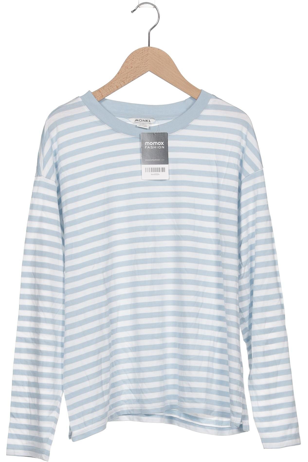 

Monki Damen Langarmshirt, hellblau, Gr. 38