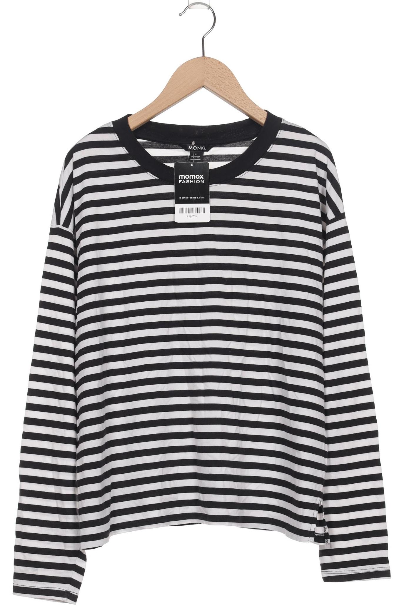 

Monki Damen Langarmshirt, schwarz, Gr. 42