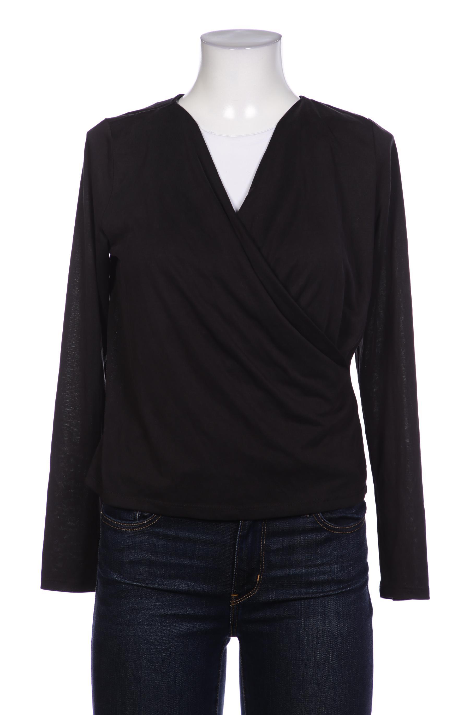 

Monki Damen Langarmshirt, schwarz, Gr. 36