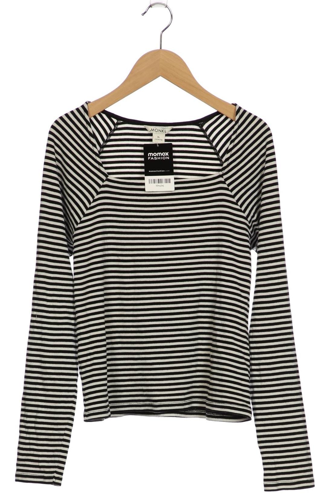 

Monki Damen Langarmshirt, schwarz, Gr. 44
