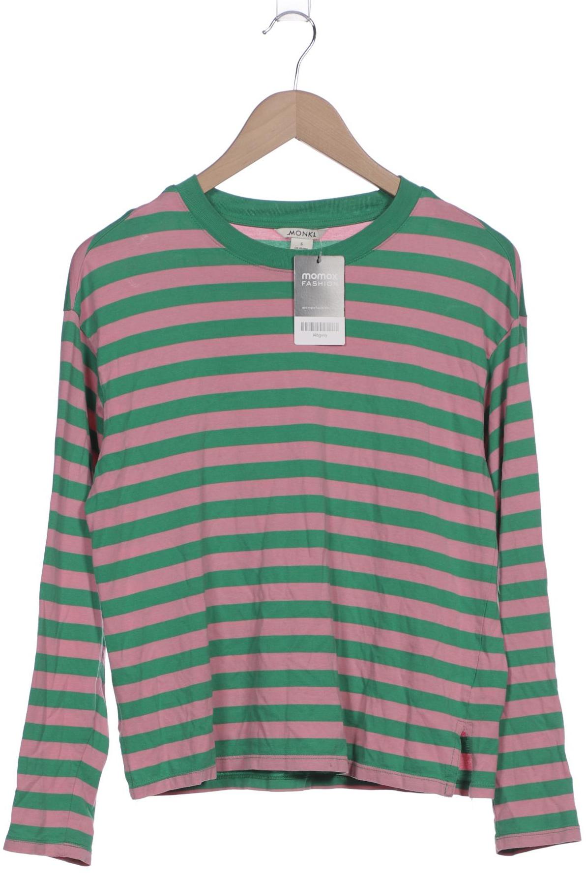 

Monki Damen Langarmshirt, grün, Gr. 36