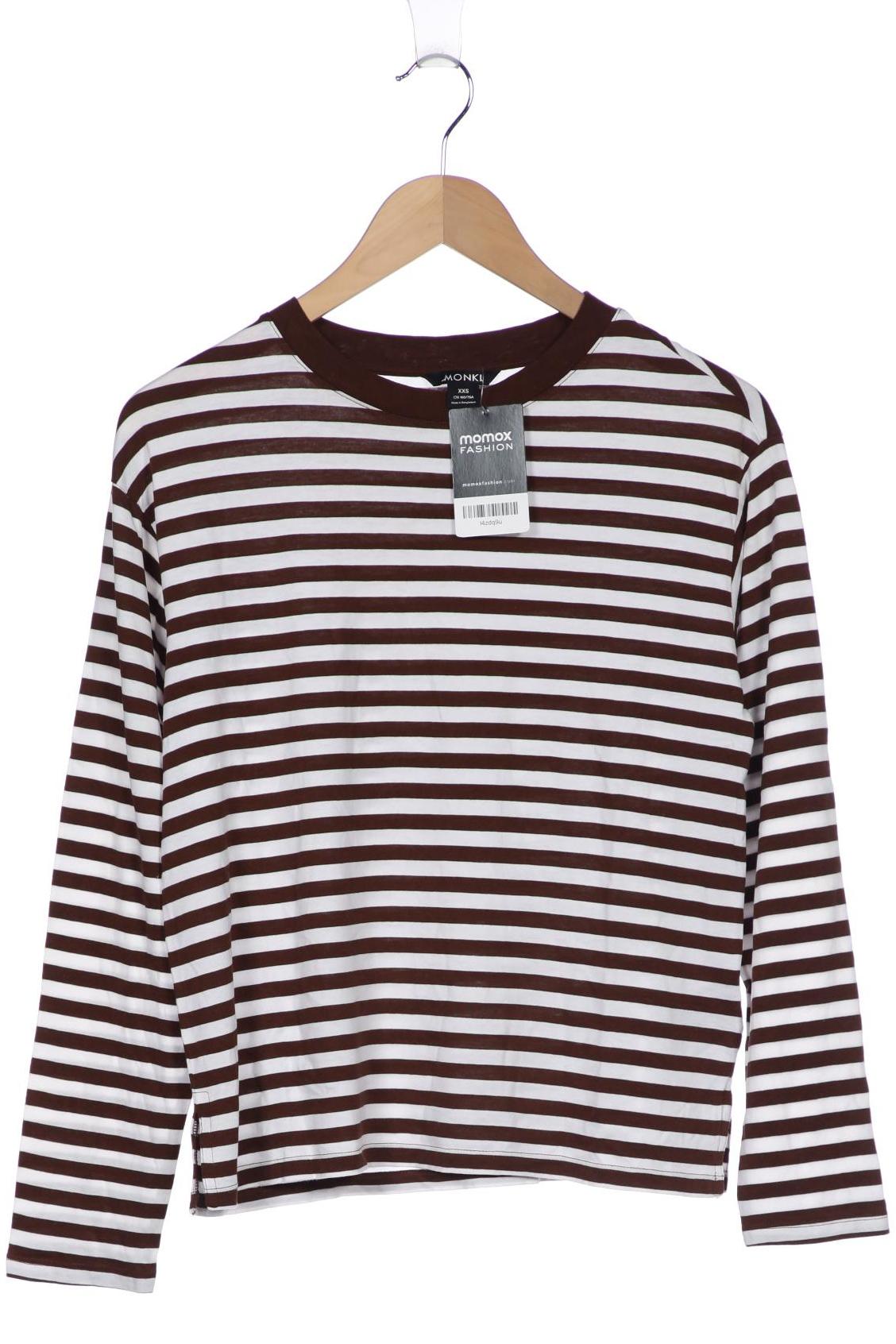 

MONKI Damen Langarmshirt, braun