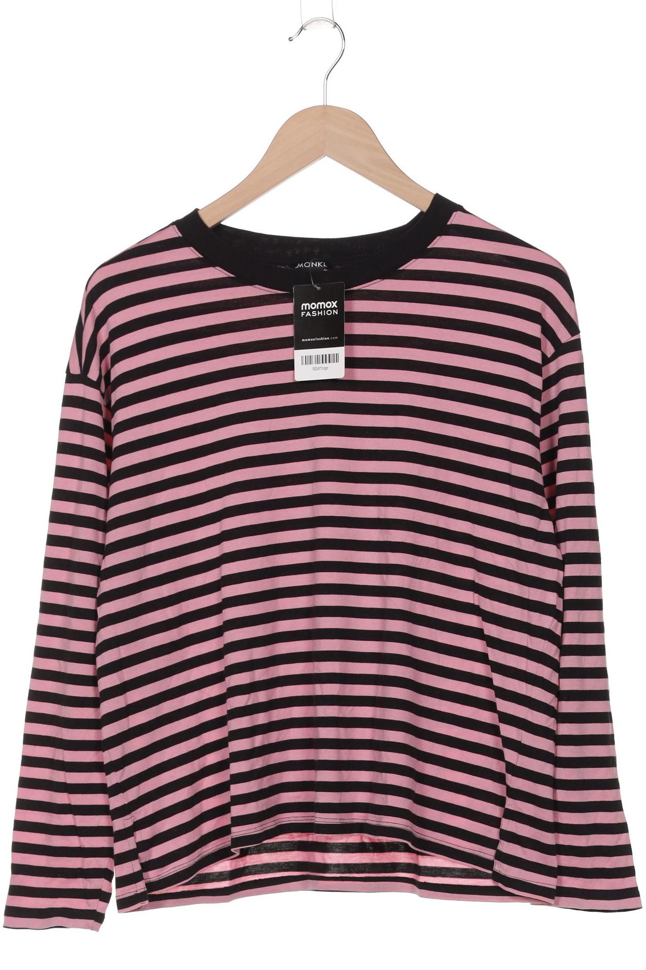 

Monki Damen Langarmshirt, pink, Gr. 38