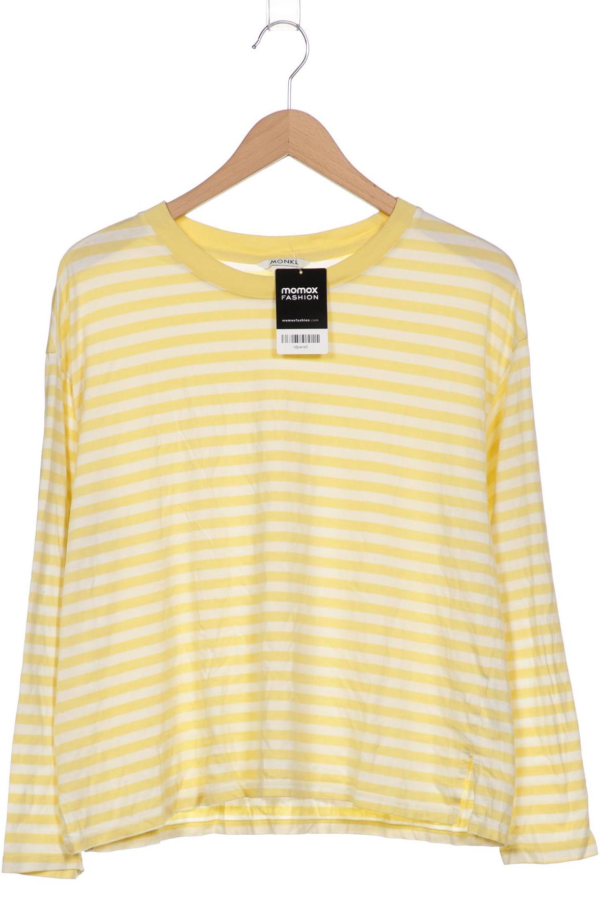 

MONKI Damen Langarmshirt, gelb