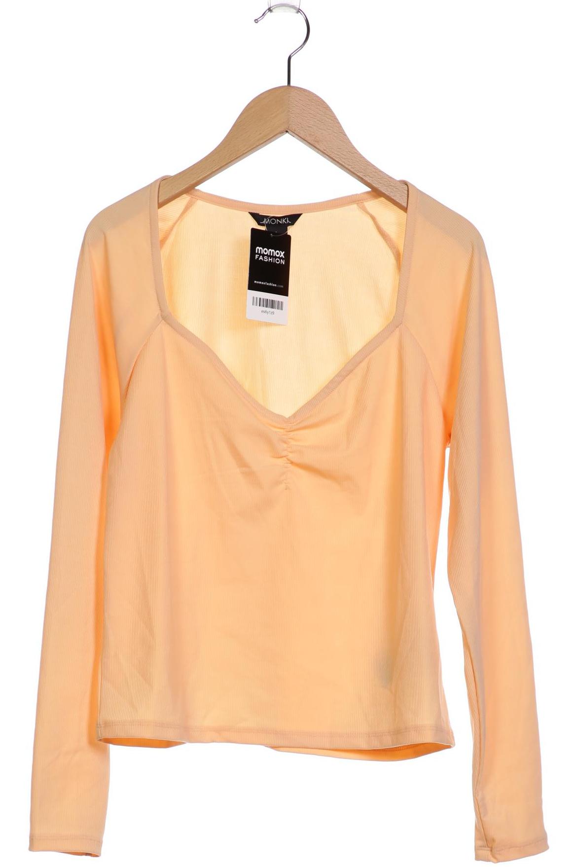 

Monki Damen Langarmshirt, orange, Gr. 42
