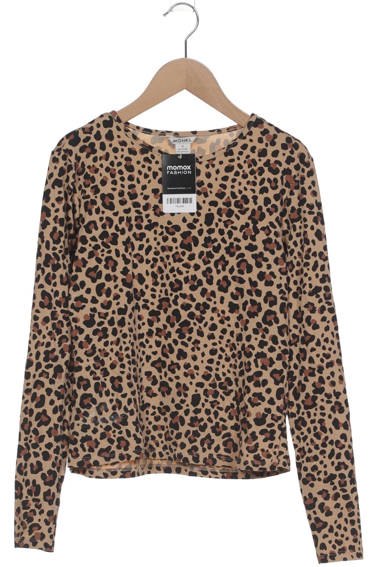 

Monki Damen Langarmshirt, beige, Gr. 38
