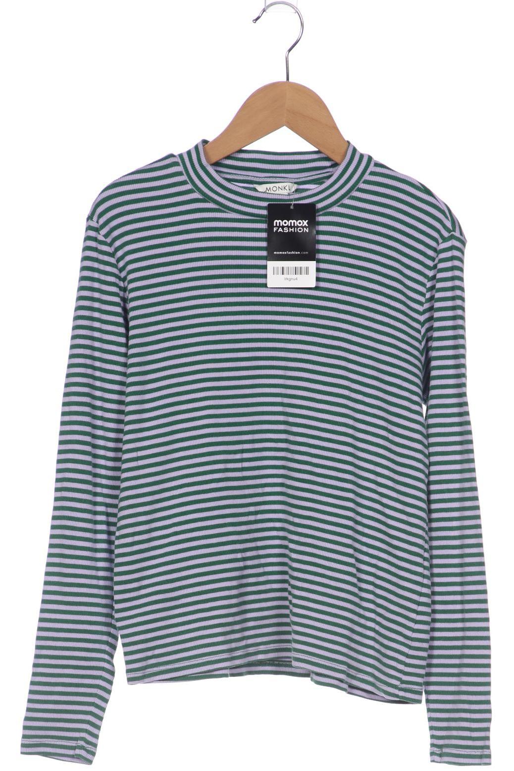 

Monki Damen Langarmshirt, grün, Gr. 42
