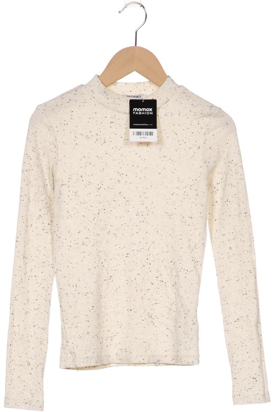 

Monki Damen Langarmshirt, beige, Gr. 34
