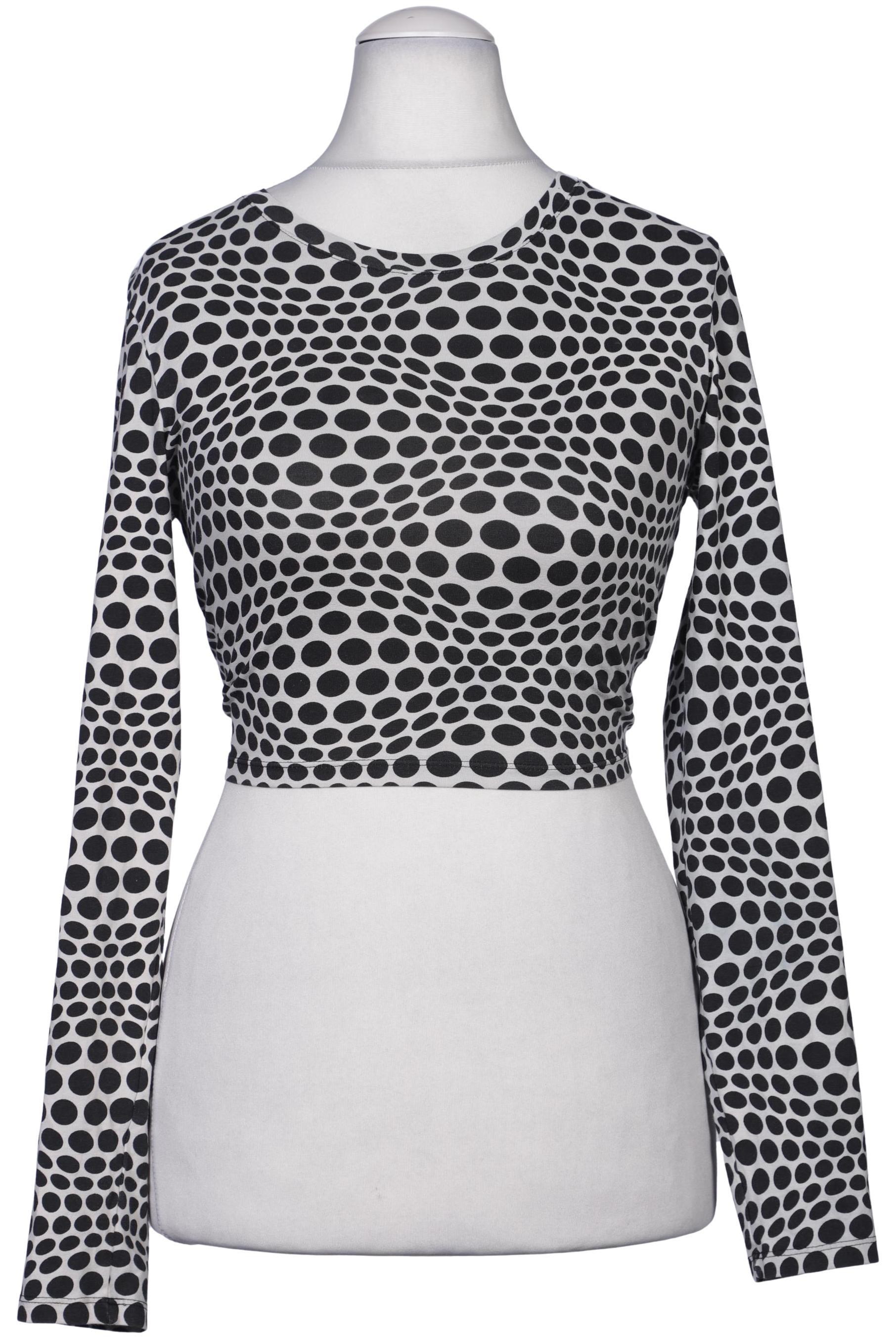 

Monki Damen Langarmshirt, schwarz, Gr. 38