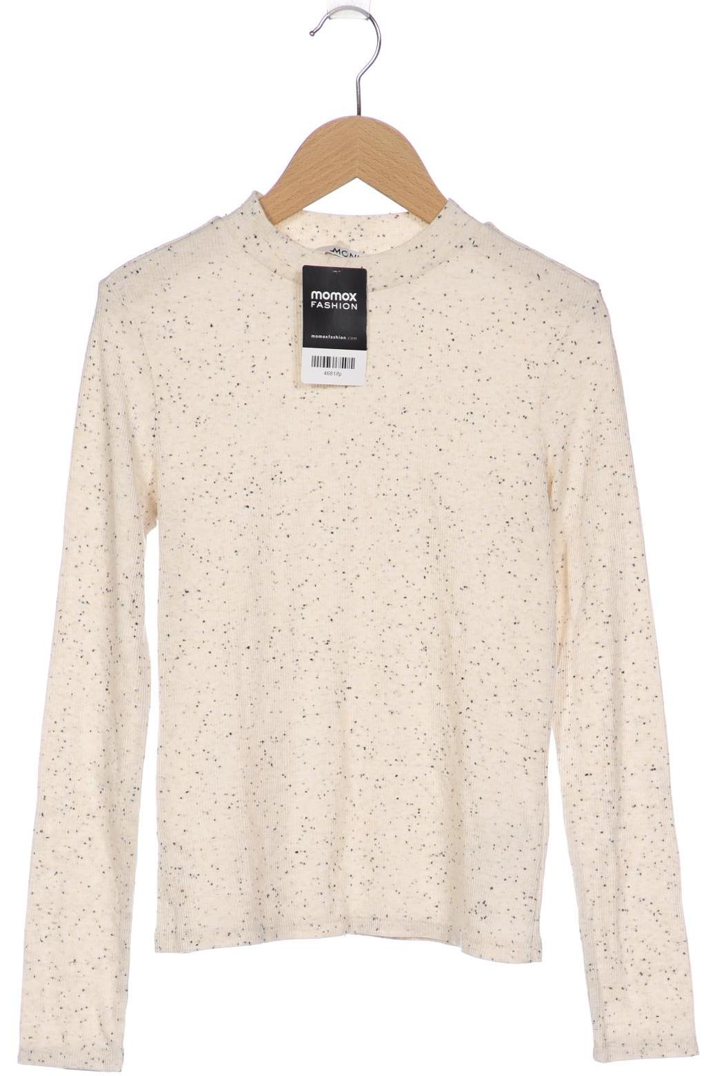 

MONKI Damen Langarmshirt, cremeweiß