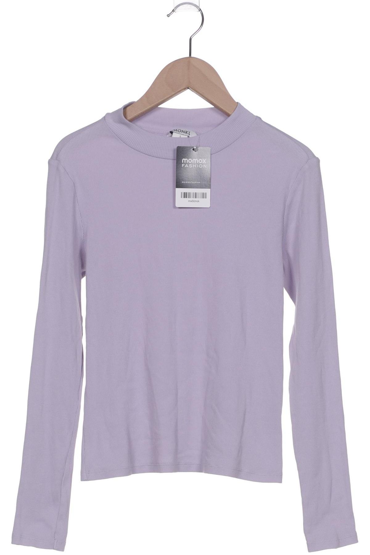 

Monki Damen Langarmshirt, flieder, Gr. 36