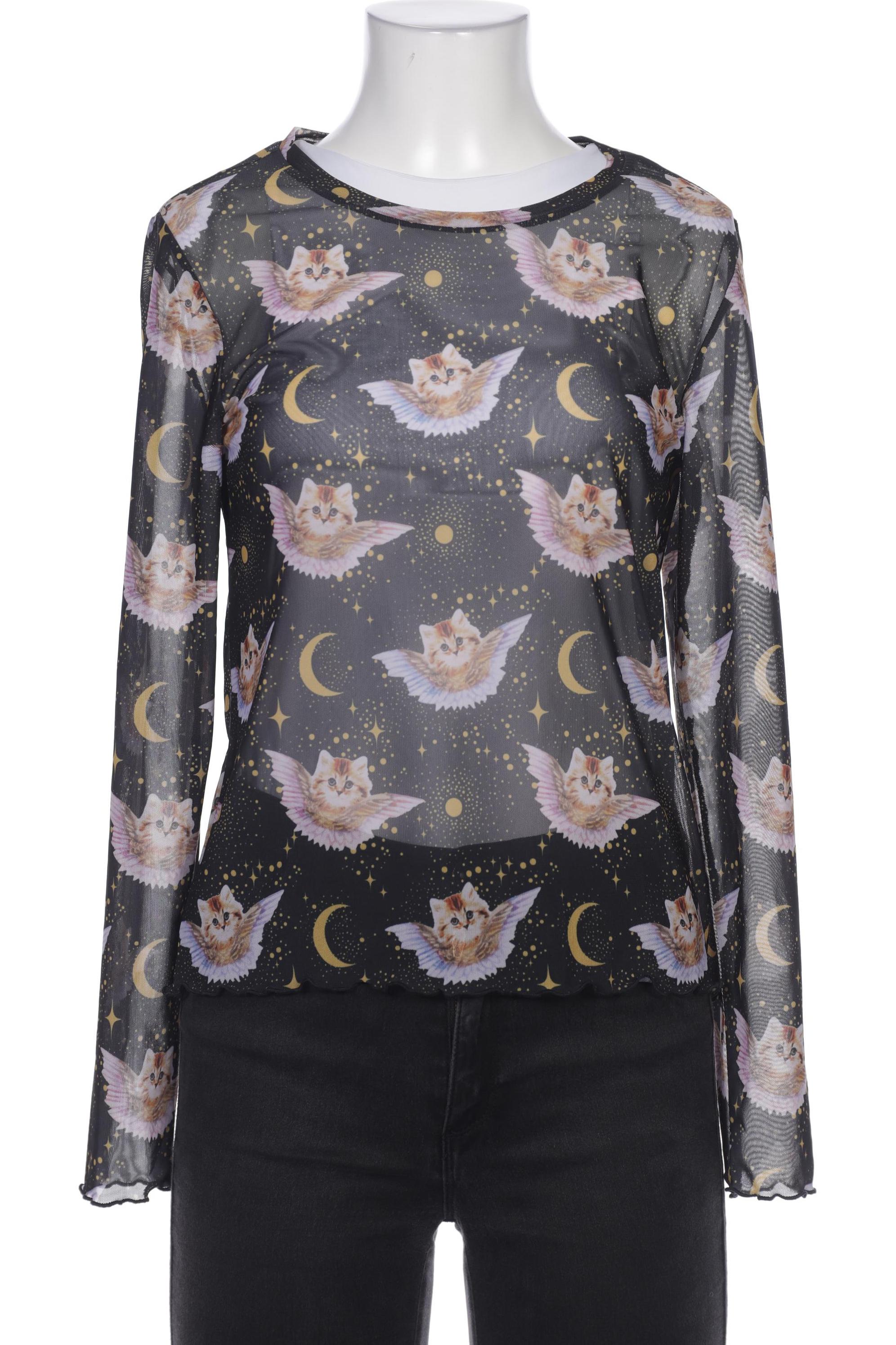 

MONKI Damen Langarmshirt, marineblau