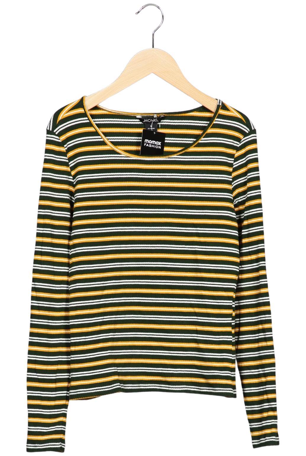 

Monki Damen Langarmshirt, mehrfarbig, Gr. 38
