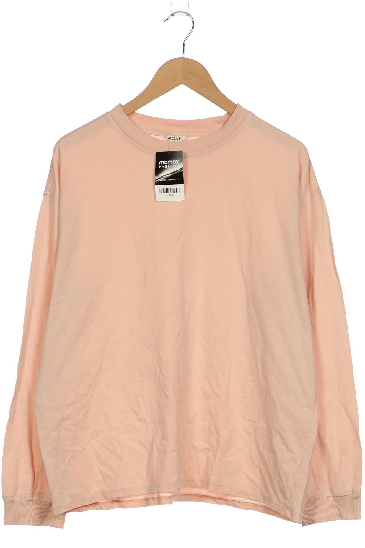 

Monki Damen Langarmshirt, pink, Gr. 38