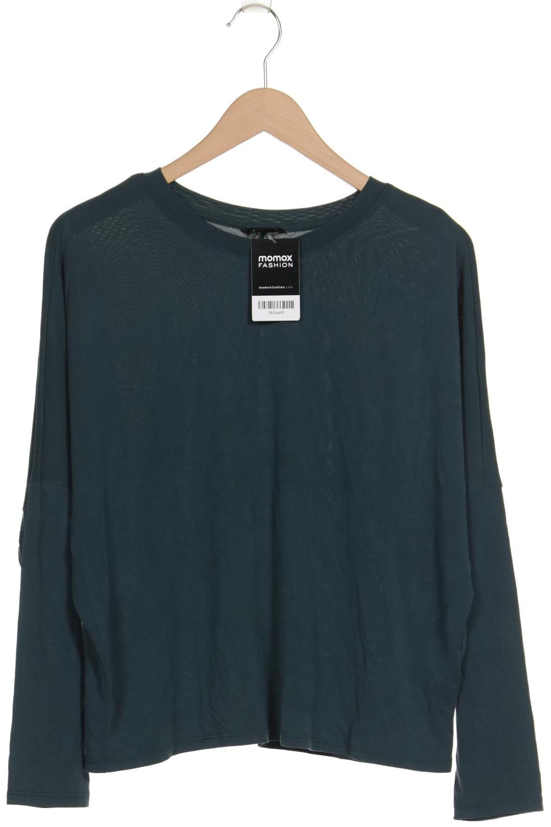 

Monki Damen Langarmshirt, türkis, Gr. 38