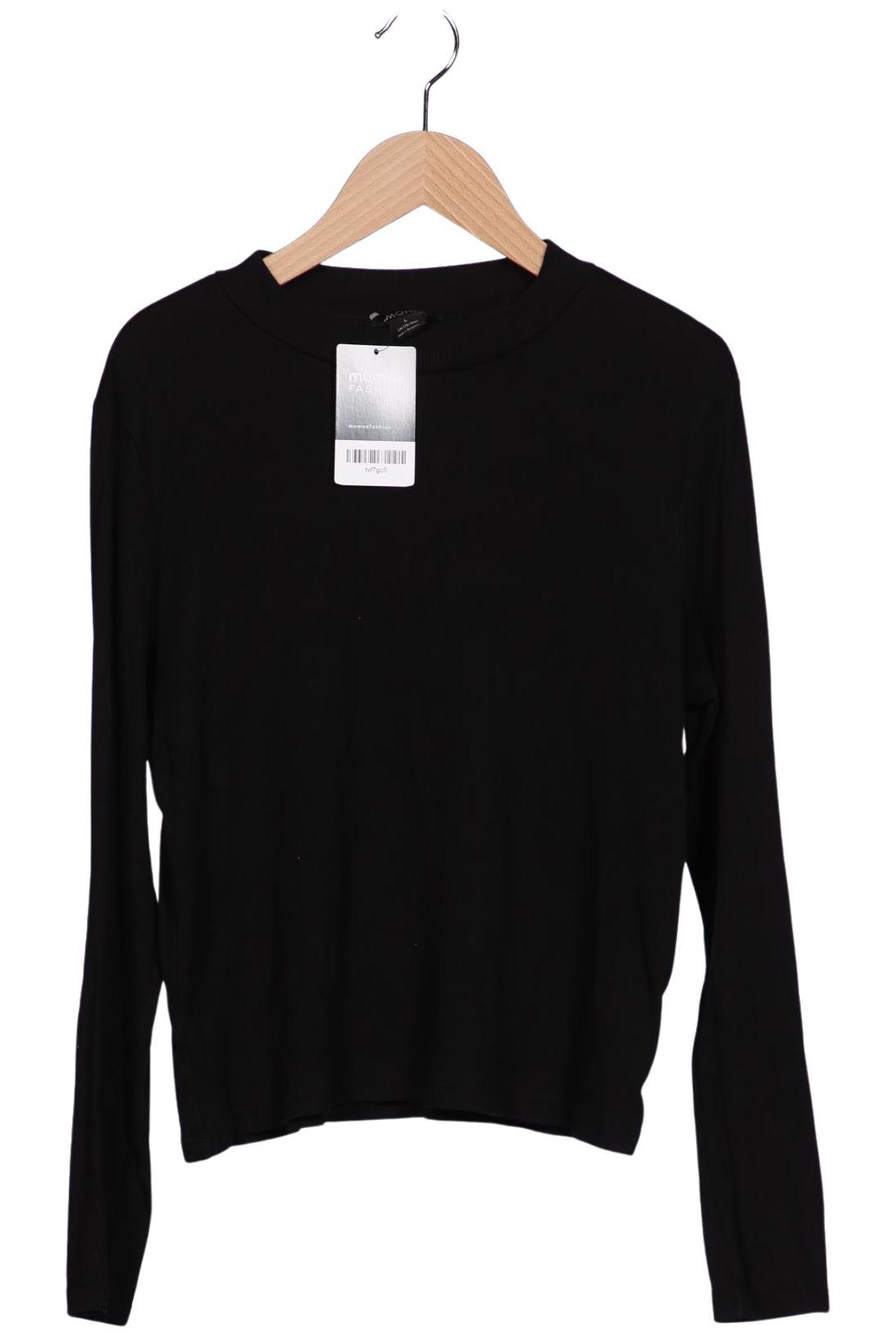

Monki Damen Langarmshirt, schwarz, Gr. 42