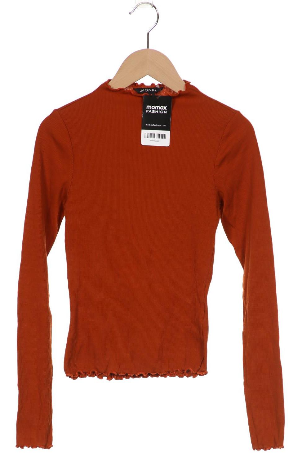 

MONKI Damen Langarmshirt, orange