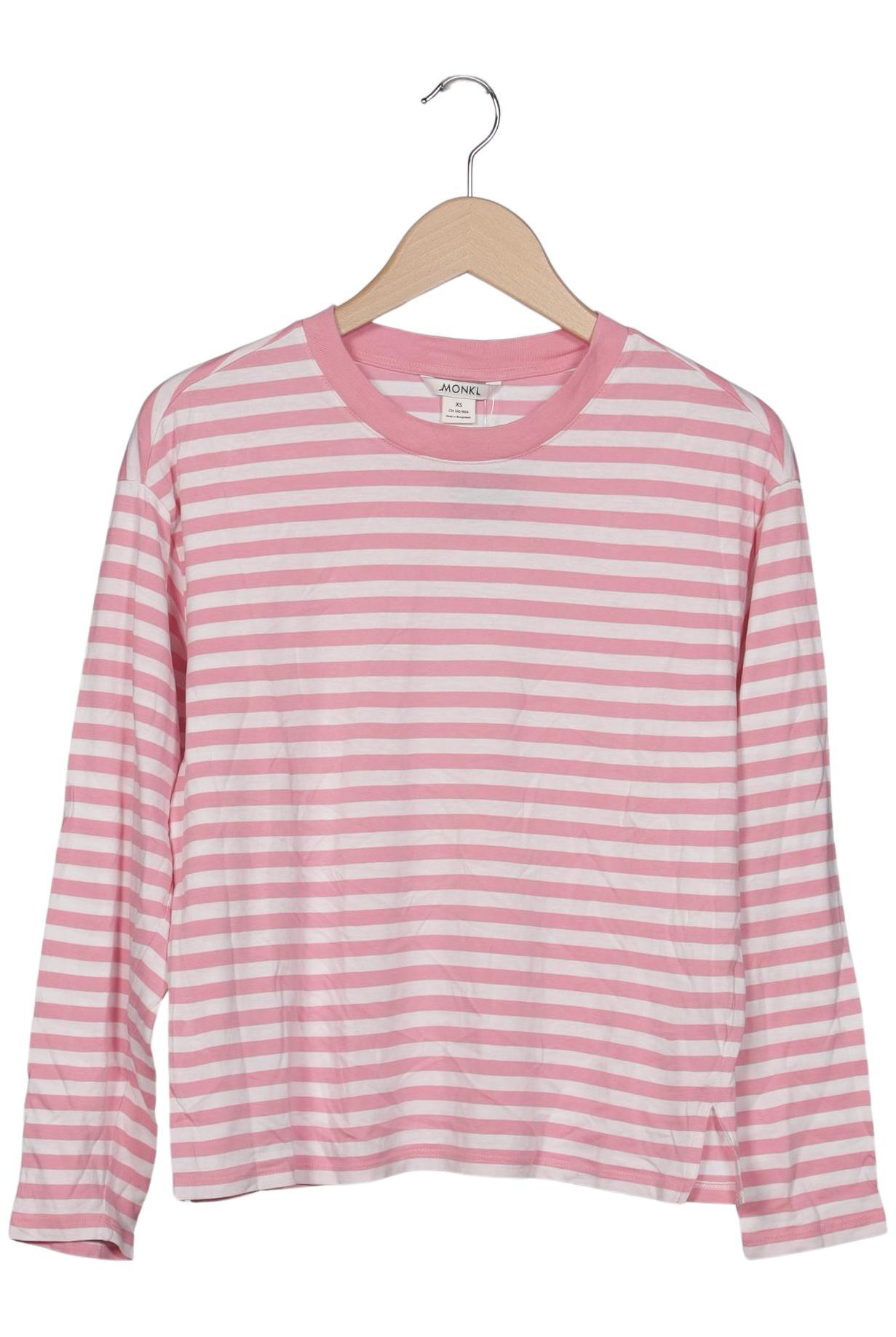 

Monki Damen Langarmshirt, mehrfarbig, Gr. 34